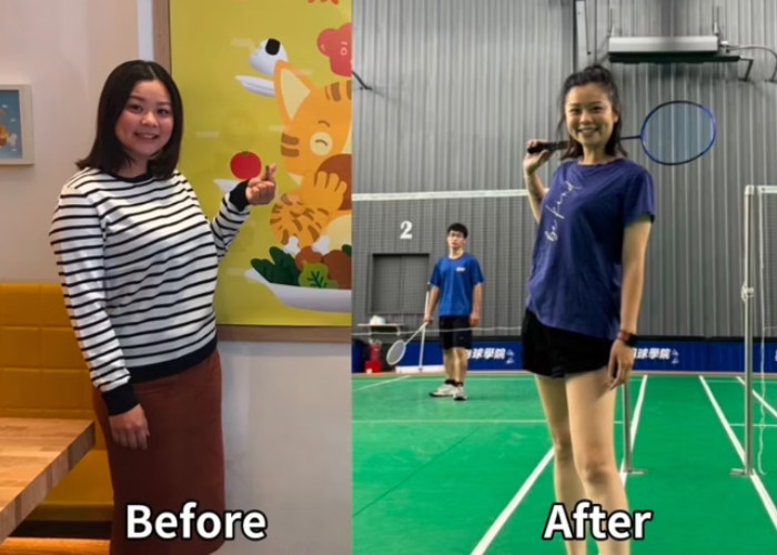 減重前後對比照